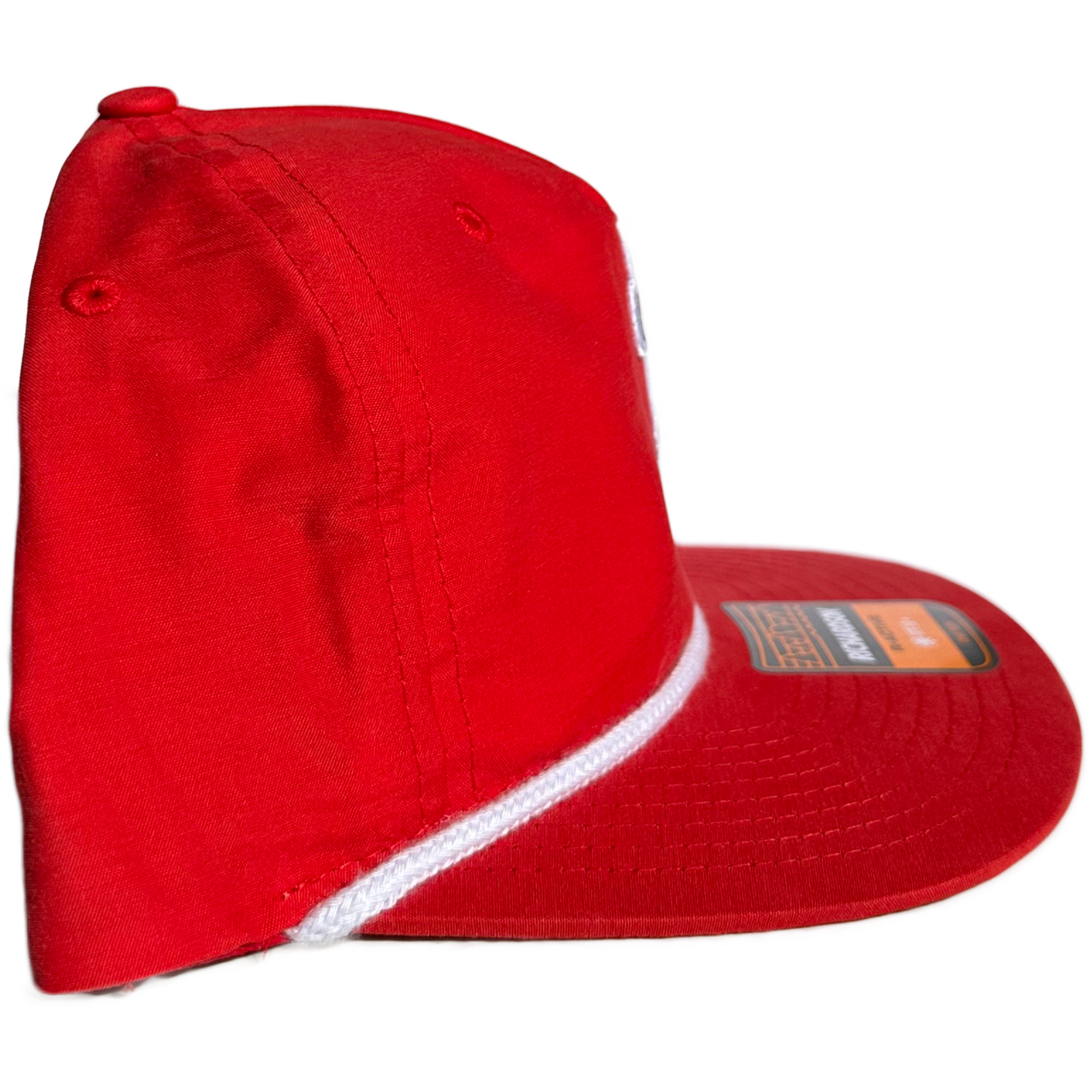 Red Cotton Golf Hat