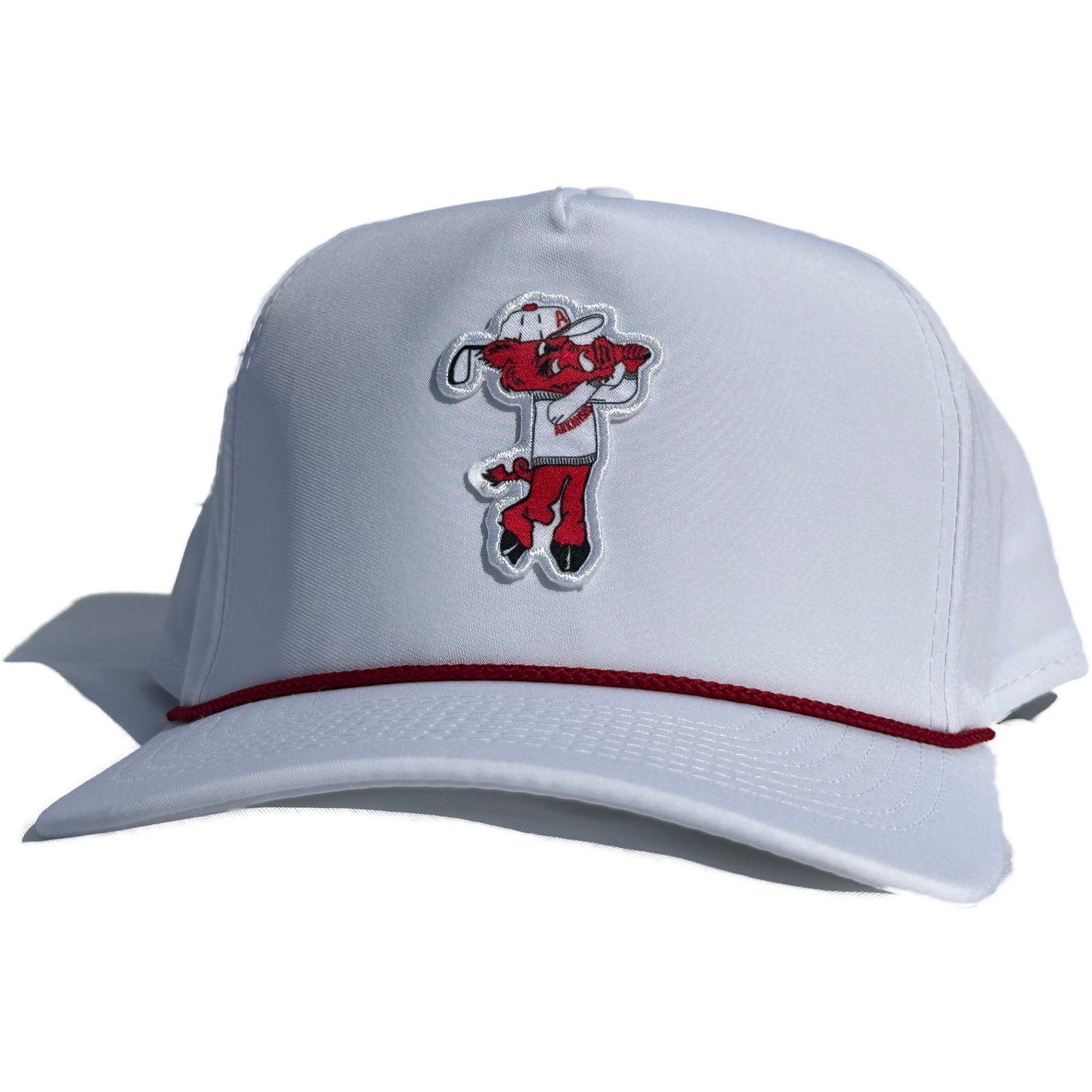 Red Cotton Golf Hat – Fairway Hawgs